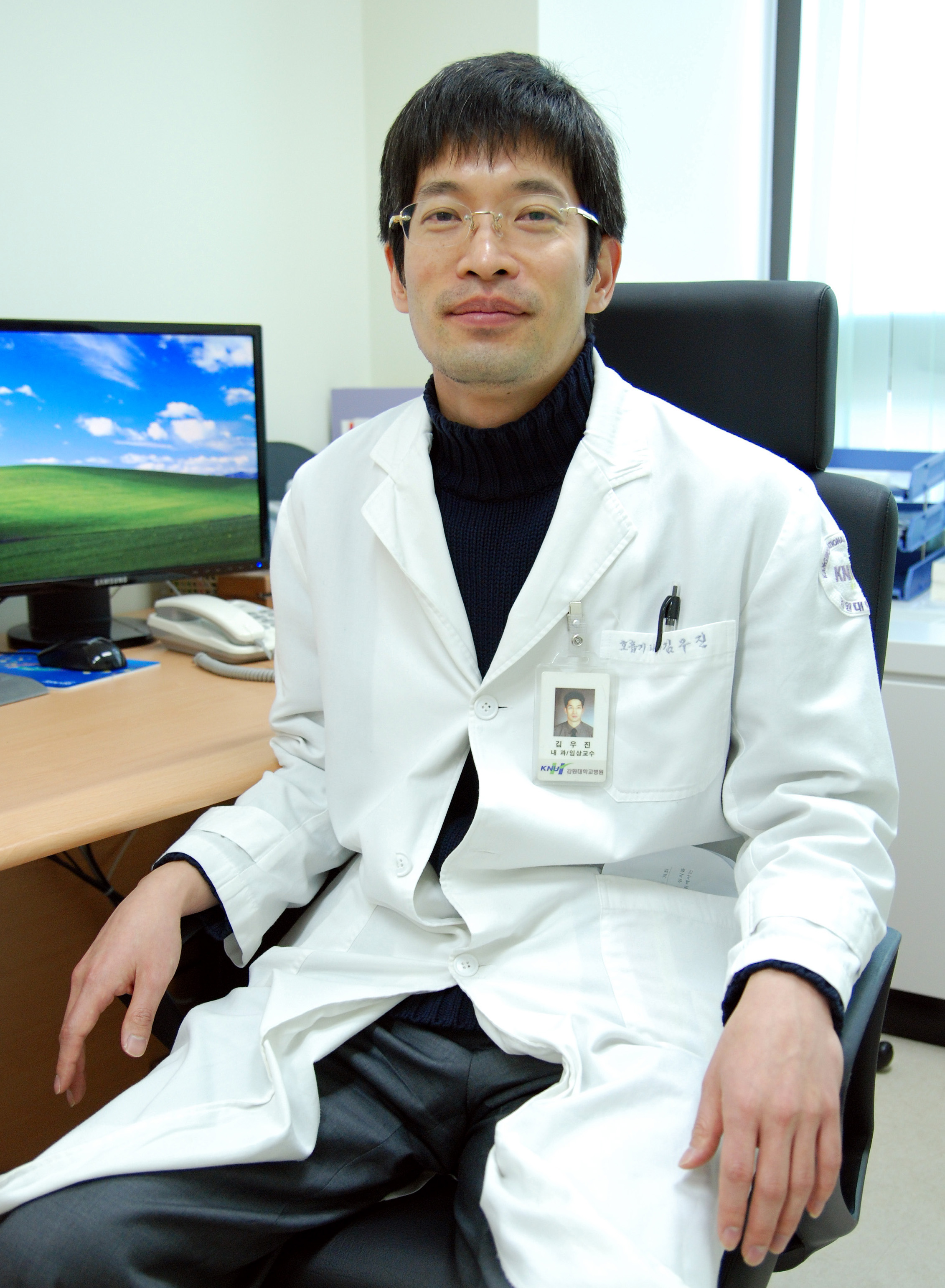 강원대병원 호흡기내과 김우진 교수, 대한 독성 유전·단백체 학회 “최우수 학술상” 수상